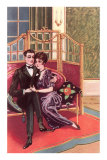 Couple on Loveseat
