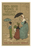 Kate Greenaway Christmas Characters