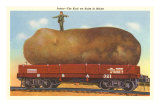 Buy Giant Potato on Rail Car, Maine at AllPosters.com