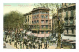Rambla de las Flores, Barcelona, Spain