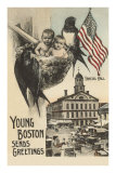 Young Boston Sends Greetings, Faneuil Hall