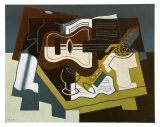 Buy Guitar and Clarinet, 1920 at AllPosters.com