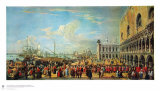 In Front of the Doge Palace in Venice