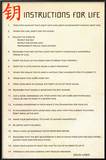 Buy Instructions for Life Dalai La at AllPosters.com