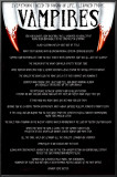 Everything I Know - Vampires Lamina Framed Poster