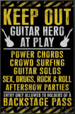 Buy Keep Out - Guitar Hero at AllPosters.com