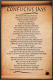 Buy Confucius Says at AllPosters.com