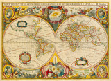 Nova Totius Terrarum Orbis Geographica ac Hydrographica Tabula, c1690