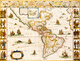 Buy Americae Nova Tabula, 1617 at AllPosters.com