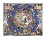 Hemisphae Alis Coeli Sphaeri Grarii Bore et Terre Casceno Phia, 1660