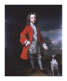 Portrait of a Boy And Spaniel