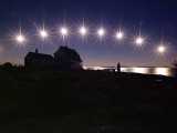 Sun, Nearing Winter Solstice, Travels Low across the Sky,from Marshall Point Light