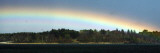 Rainbow Stretches over Mackworth Island, in Casco Bay Along the Atlantic Ocean in Falmouth, Maine