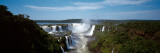 Waterfall in a Forest, Iguacu Falls, Iguacu River, Iguacu National Park, Parana State, Brazil
