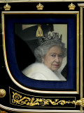 Britain's Queen Elizabeth II Arrives Back at Buckingham Palace in Her State Coach