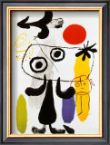 Figur Gegen Rote Sonne II, c. 1950