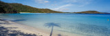 Shadow of Trees on Beach, Hawksnest Bay, Virgin Islands National Park, St. John, Us Virgin Islands