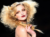 Model Presents a Creation by British Fashion Designer John Galliano for Dior