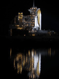 Buy Space Shuttle Discovery Sits on a Launch Pad at the Kennedy Space Center in Cape Canaveral at AllPosters.com