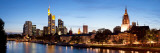 Buildings at the Waterfront, Main River, Frankfurt, Hesse, Germany
