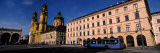 Buildings at a Town Square, Feldherrnhalle, Theatine Church, Odeonsplatz, Munich, Bavaria, Germany