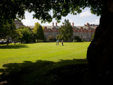 Croquette Game in New Square, Trinity College, Dublin, Ireland