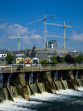Buy Salmon Leap Weir, and Cranes, Athlone, County Roscommon, Ireland at AllPosters.com