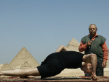 Attempting a Guinness World Record for Doing Push Ups on 2 Fingers of Right Hand Only, In Egypt