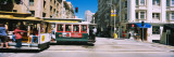 Buy Two Cable Cars on a Road, Downtown, San Francisco, California, USA at AllPosters.com