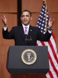 President Obama Speaks before Signing the Health Care and Education Reconciliation Act of 2010