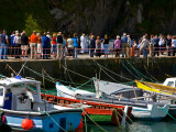 Blessing of the Boats, Boatstrand Harbour, the Copper Coast, County Waterford, Ireland