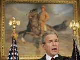 Buy President Bush Delivers His Live Radio Address in the Roosevelt Room at the White House at AllPosters.com