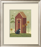 Outhouse with Cat