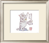 Buy Bathroom Cats I at AllPosters.com