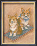 Corgis Framed Art Print