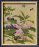 Bees and Garden Blossoms