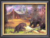 Bears on Logs