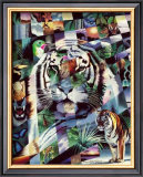 Buy Wildlife Mosaics Tiger at AllPosters.com