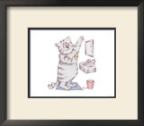 Buy Bathroom Cats I at AllPosters.com