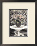 Buy Vintage Flowers II, Still Life with Birdbath at AllPosters.com