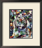 Buy Wildlife Mosaics Tiger at AllPosters.com
