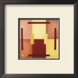 Six Squares with Lines