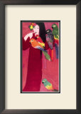 Buy Girl with Parrots at AllPosters.com