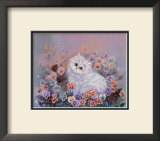 Kittens and Flowers IV