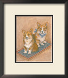 Corgis Framed Art Print