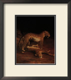 Two Leopards Playing in the Exeter Change Menagerie, c.1808