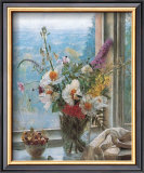 Still Life with Flowers and Chestnuts