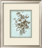 Buy Dussurgey Roses on Blue at AllPosters.com