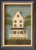 The Front Porch Framed Art Print