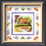 Buy Cottage and Pond at AllPosters.com
